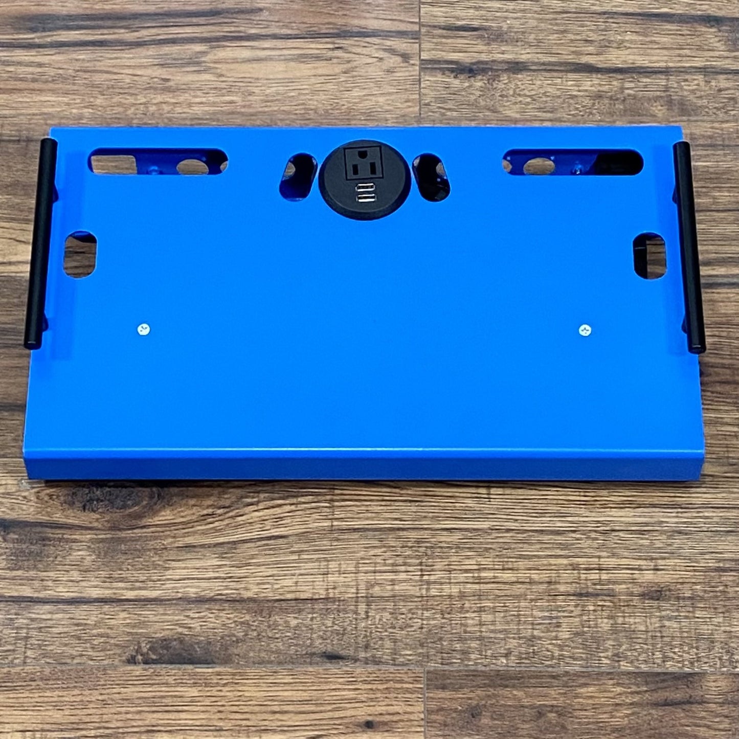 Go Pedalboards Single Tier 18" Guitar Effect Pedalboard & Bag Blue Demo