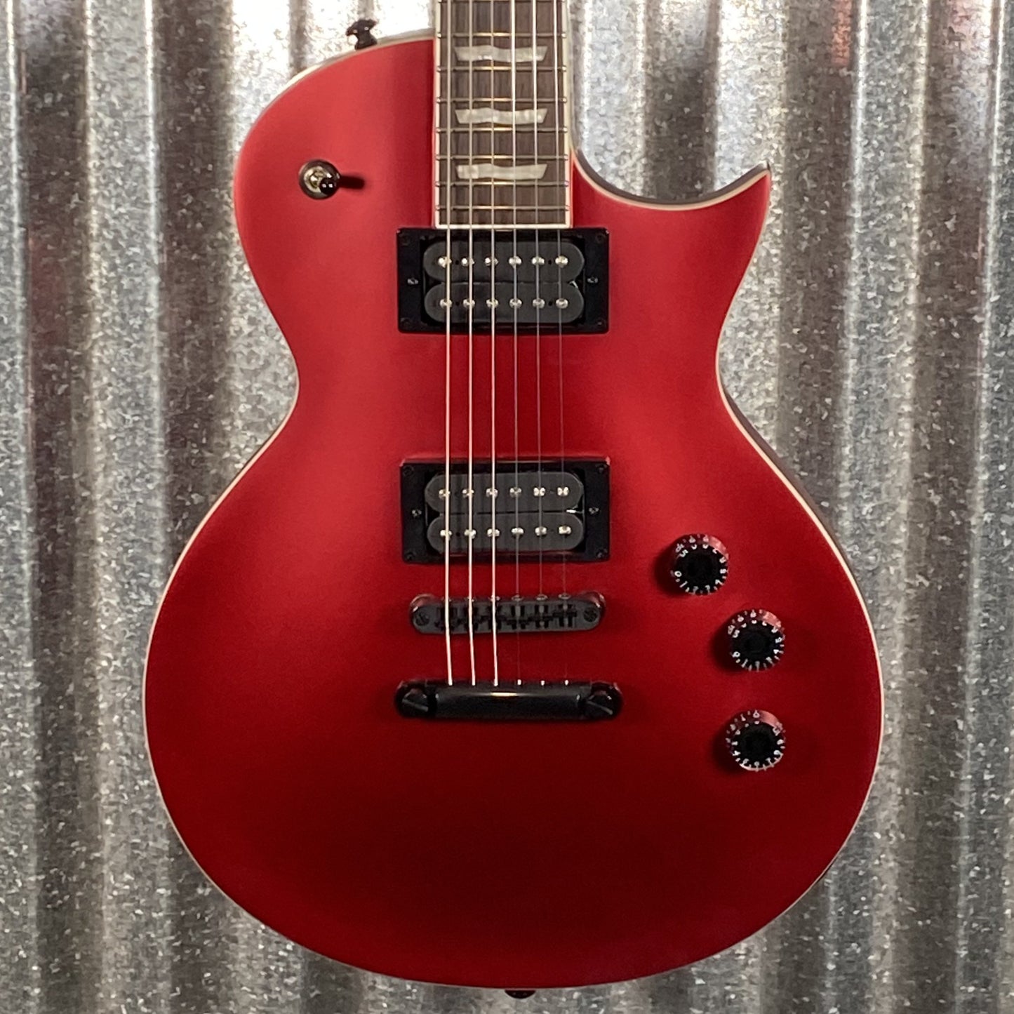 ESP LTD EC-256 Candy Apple Red Satin Guitar EC256CARS #1940 Used