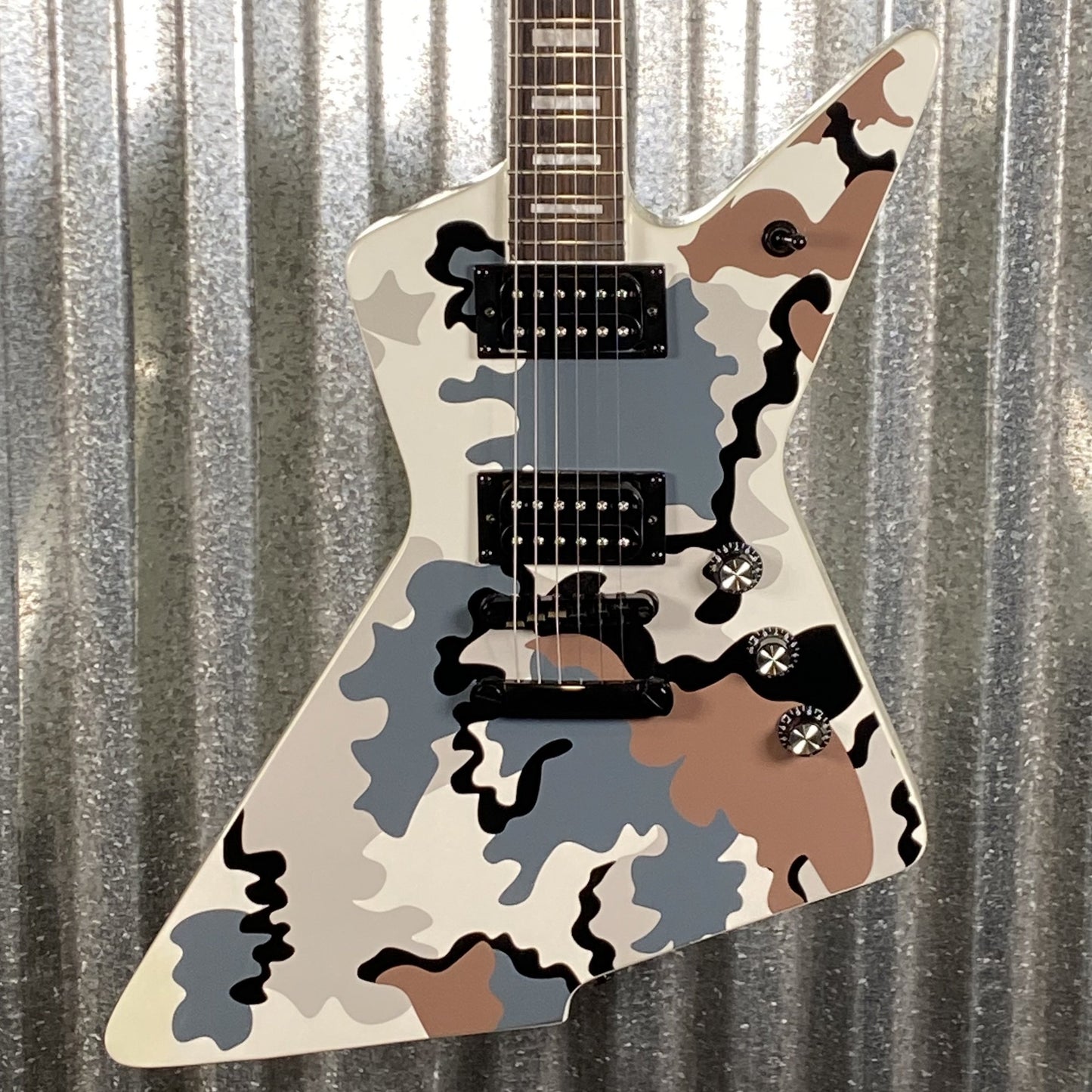 Westcreek Guitars Revenge Explorer Style Camo #0017 Used