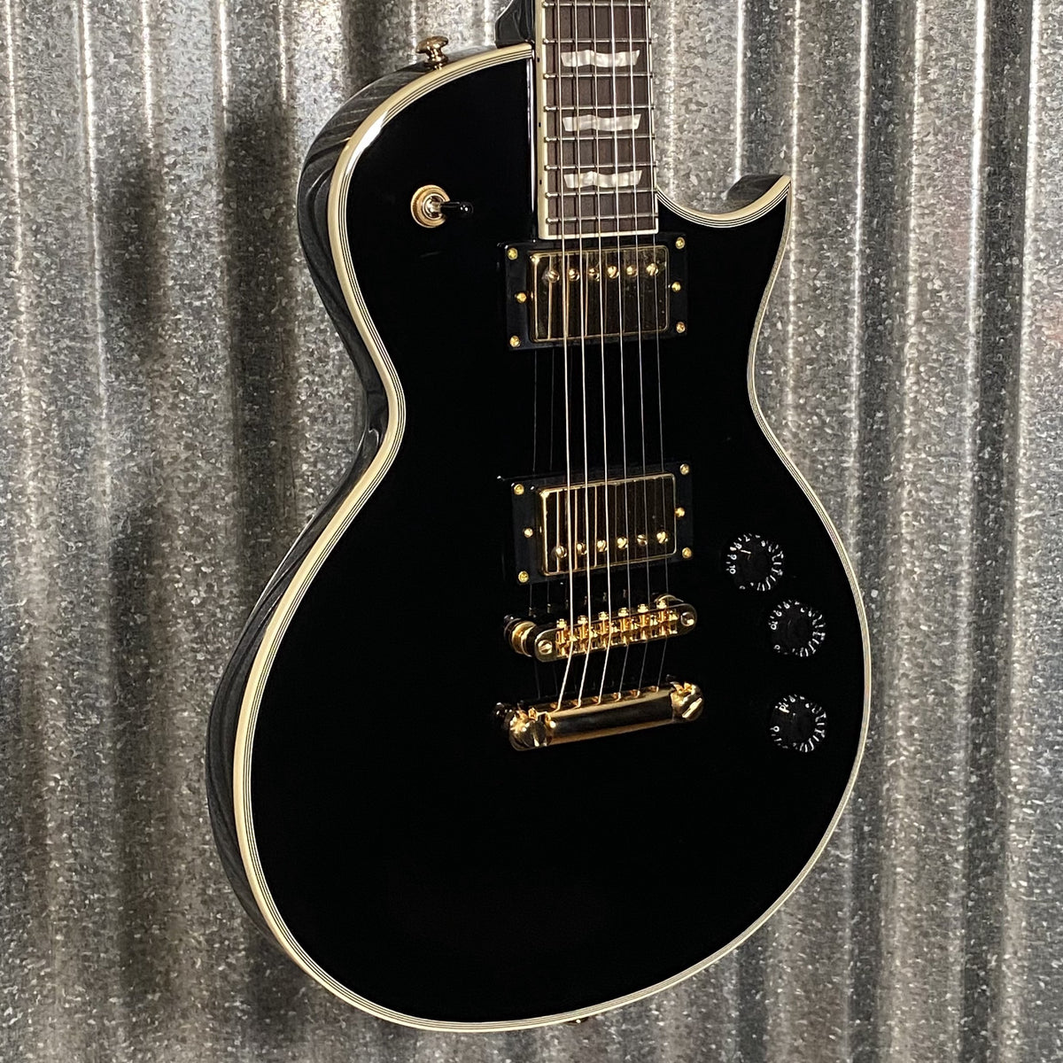 ESP LTD EC-256 Eclipse Black Guitar EC256BLK #0823 Used