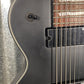 ESP LTD EC-258 8 String Black Satin Guitar EC258BLKS #1577  Used