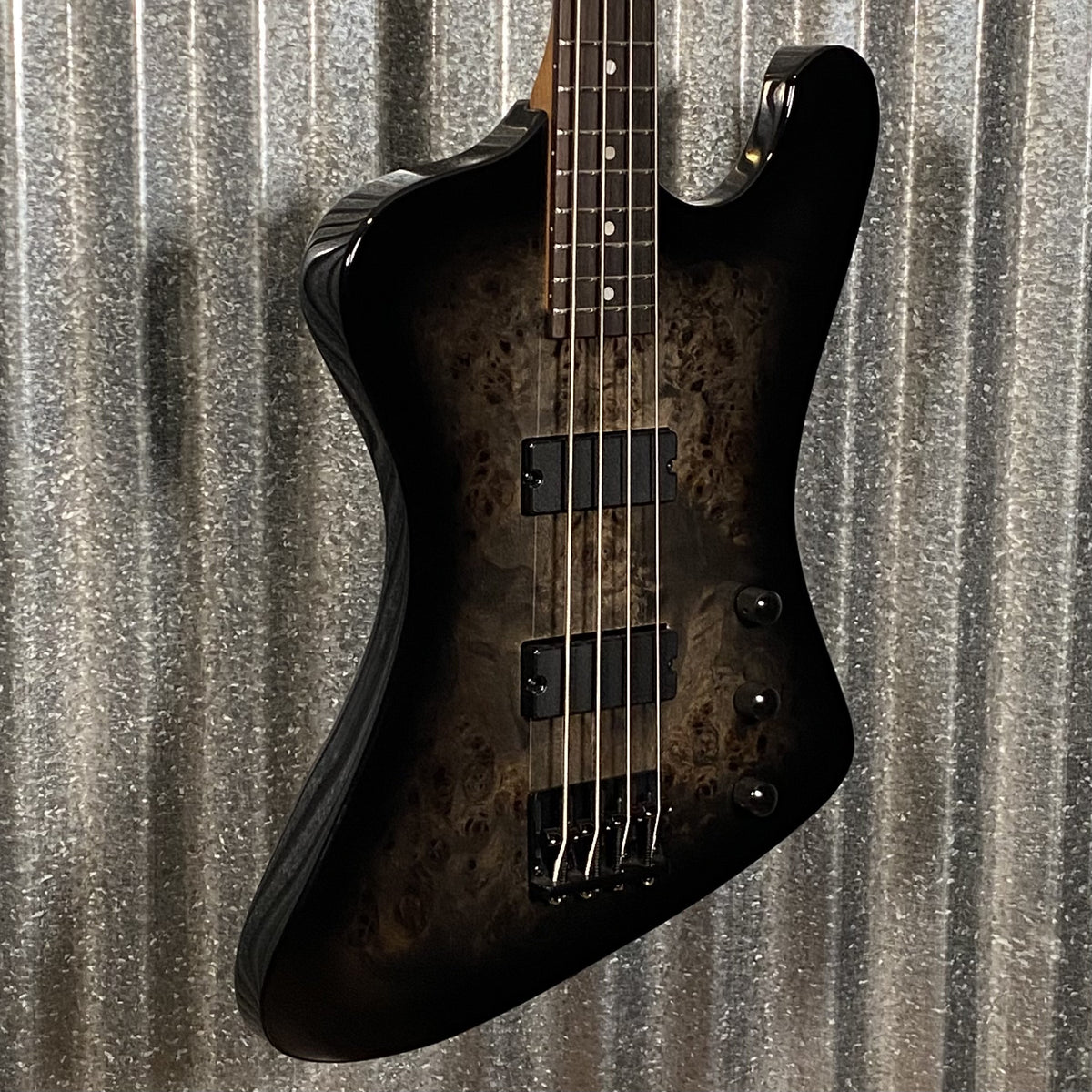 ESP LTD Phoenix PHX-204DX Black Burst 4 String Bass #1855 Used