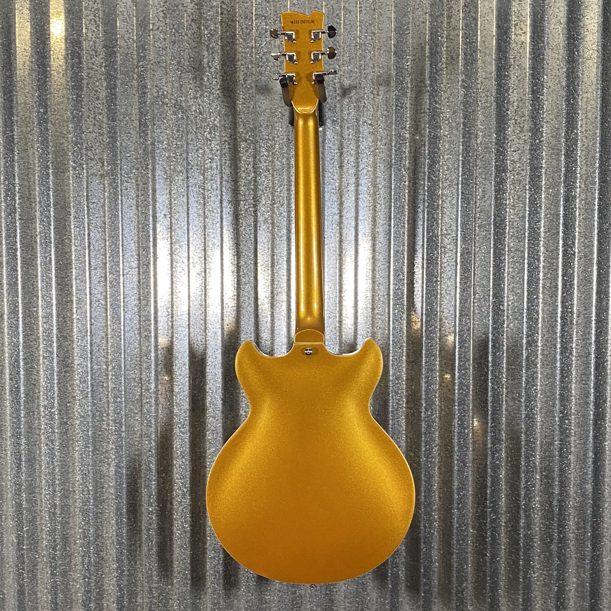 Westcreek Guitars 333 Semi Hollow Body Double Cutaway Gold #0106  Used