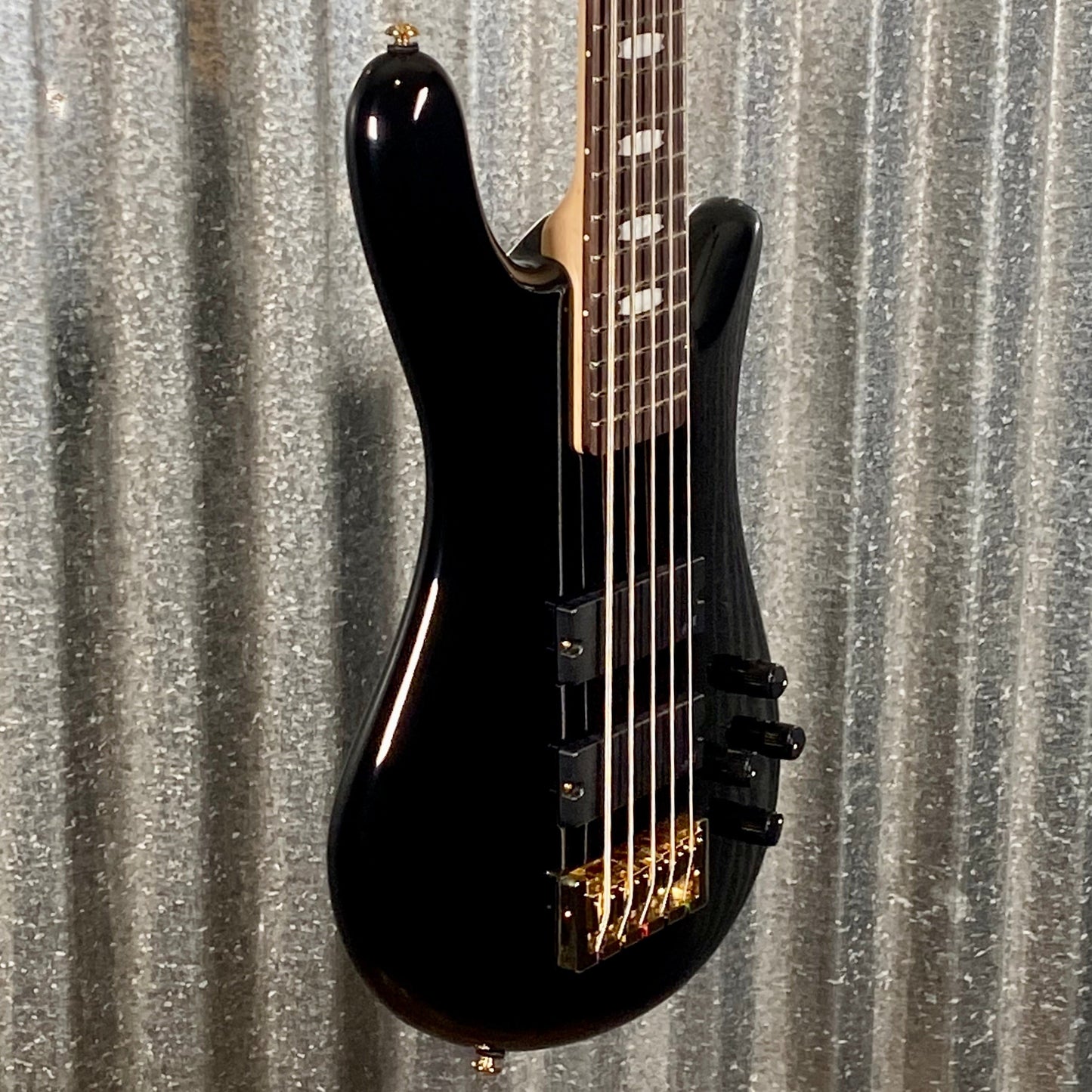 Spector Icon NS-5 Bolt-On Black Gloss 5 String Bass #0556