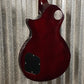 Westcreek Guitars Underdog LP Transparent Red Guitar #0110 Used