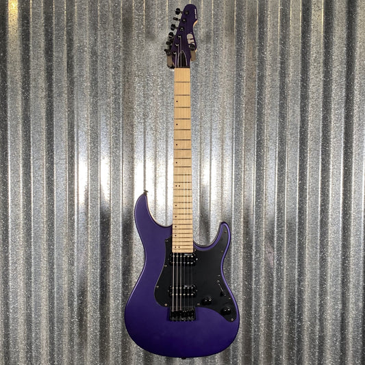 ESP LTD SN-200HT Hard Tail Dark Metallic Purple Satin Guitar SN200HTMDMPS #1737 Used