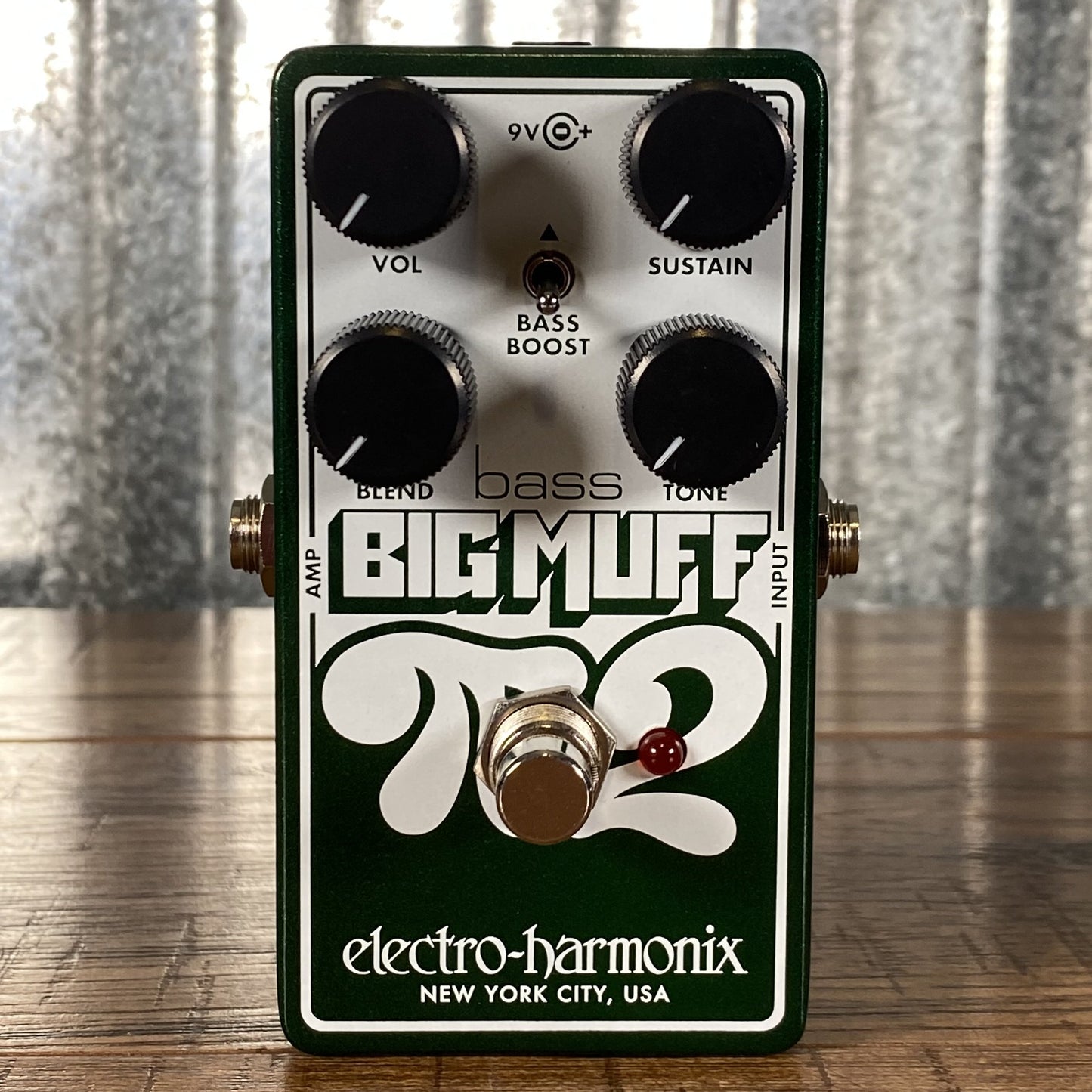 Electro-Harmonix EHX Nano Bass Big Muff Pi 2 Fuzz Effect Pedal