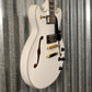 Westcreek Guitars 333 Semi Hollow Body Double Cutaway White #0059 Used