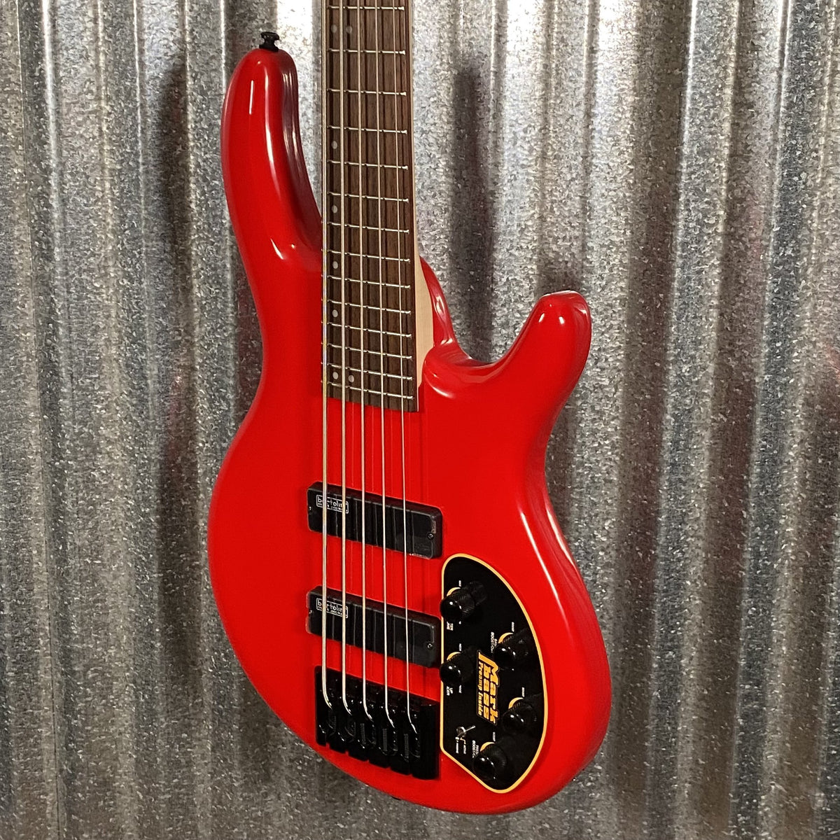 Cort Artisan C5 Deluxe Candy Red 5 String Bass C5DELUXECRD