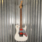 Westcreek Guitars TT-50KS T Style Dual Humbucker Guitar White #0061 Used
