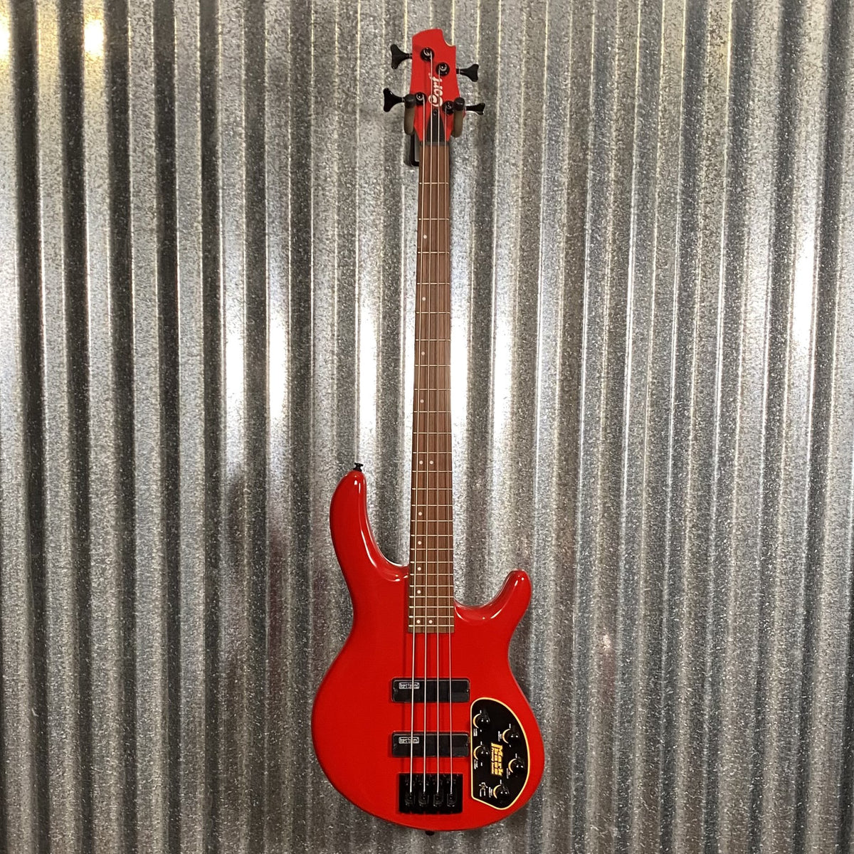 Cort Artisan C4 Deluxe Candy Red 4 String Bass C4DELUXECRD