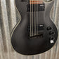ESP LTD EC-258 8 String Black Satin Guitar EC258BLKS #1595  Used