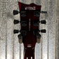 ESP LTD EC-1000 QM Quilt Top See Thru Black Cherry Fluence Guitar EC1000QMSTBC #0183 Used