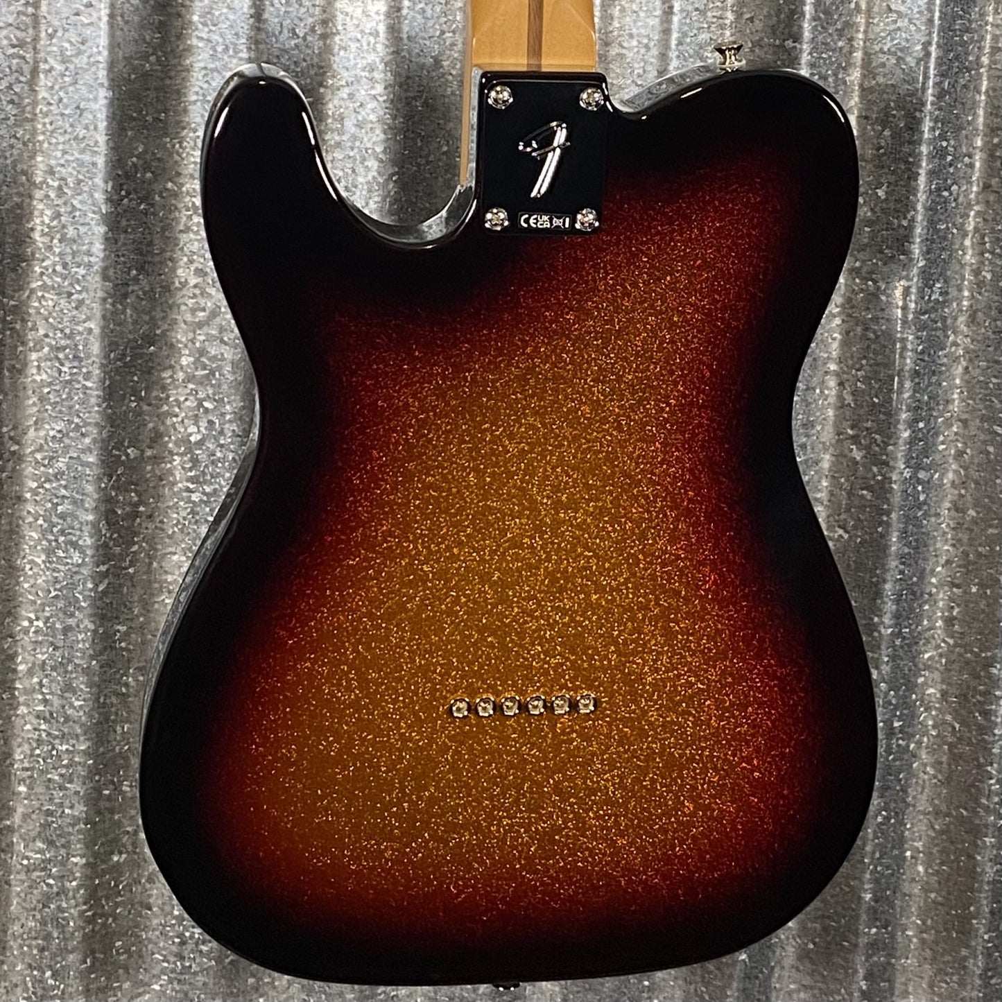 Fender LTD Ed Player II Telecaster Sparkle 3 Tone Sunburst Guitar & Bag #6811 Used
