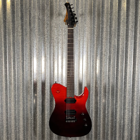 Westcreek Guitars Helyx T Style Dual Humbucker Sunset Ember Guitar #0086 Used