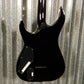 ESP LTD MH-1000NT Flame Charcoal Burst Guitar & Case #0514 Used