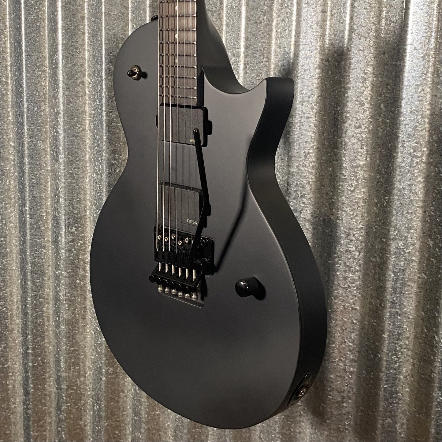 ESP LTD MK-EC Mille Petrozza  Floyd Rose Black Satin Guitar & Case MKECFRBLKS #1720 Used