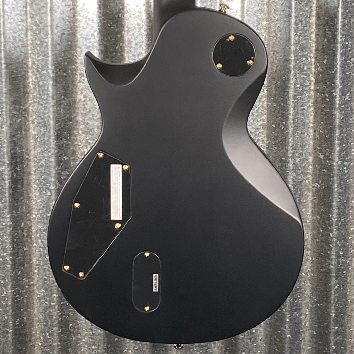 ESP LTD EC-1000 Vintage Black EMG Guitar EC1000VB #0188 Used