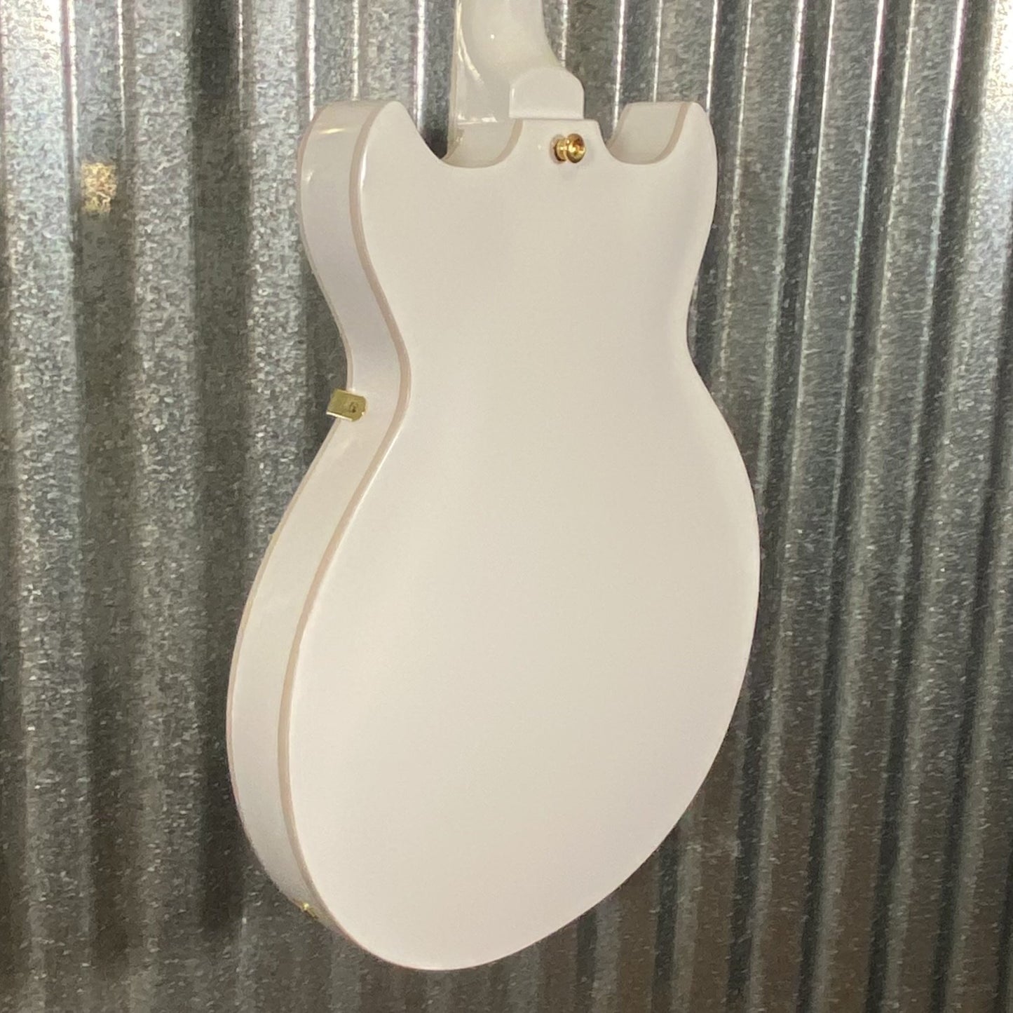 Westcreek Guitars 333 Semi Hollow Body Double Cutaway White #0123 Used