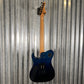 Westcreek Guitars Helyx T Style Dual Humbucker Ocean Vortex Blue Guitar #0050 Used
