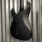 ESP LTD MH-1000B Baritone Black Satin Guitar MH1000BBLKS #1485 Used