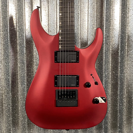 ESP LTD MH-1000 Evertune Candy Apple Red Satin Guitar & Case #0334 Used