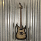 ESP LTD MH-1000NT Flame Charcoal Burst Guitar & Case #0514 Used