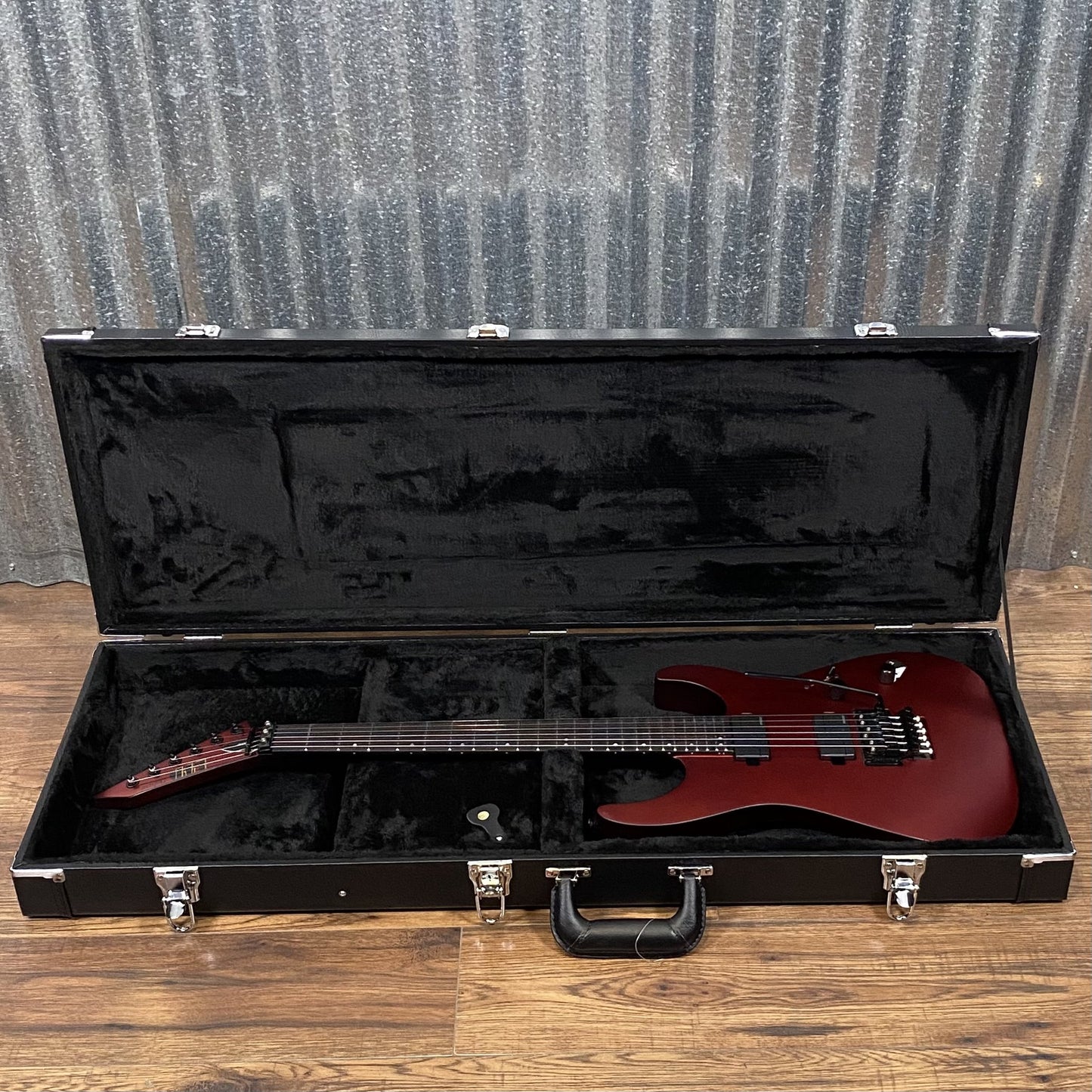 ESP LTD M-1000 Candy Apple Red Guitar & Case #0016 Used