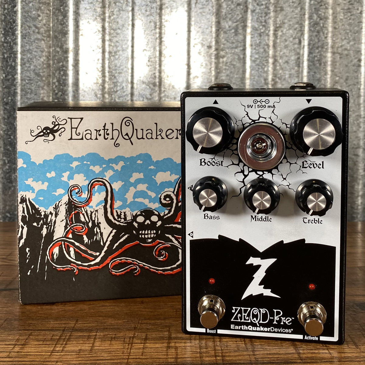 Earthquaker Devices EQD ZEQD-Pre Tube Preamp Guitar Effect Pedal