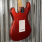 Musily MST-1 Strat Style HSS Guitar Candy Apple Redburst #060520260001 Used