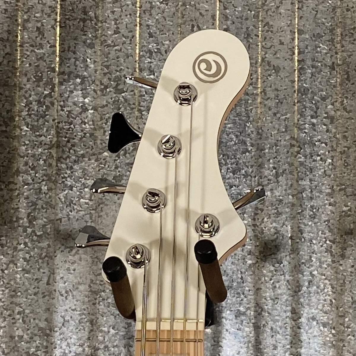 Cort Elrick NJS 5 String Bass White & Bag NJS5WHT #2856