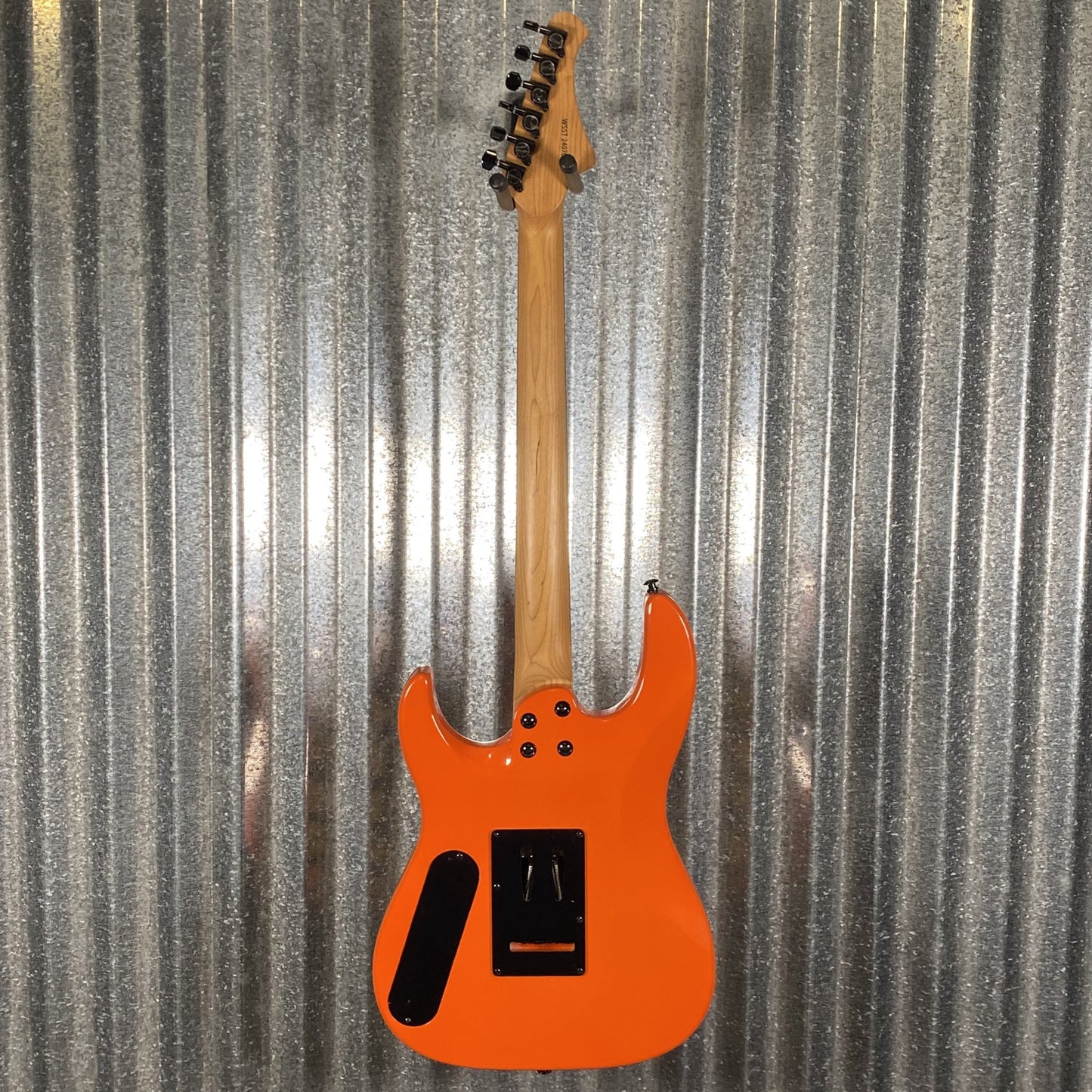 Westcreek Guitars Aetheris Superstrat Yellow Tiger Guitar #0241 Used