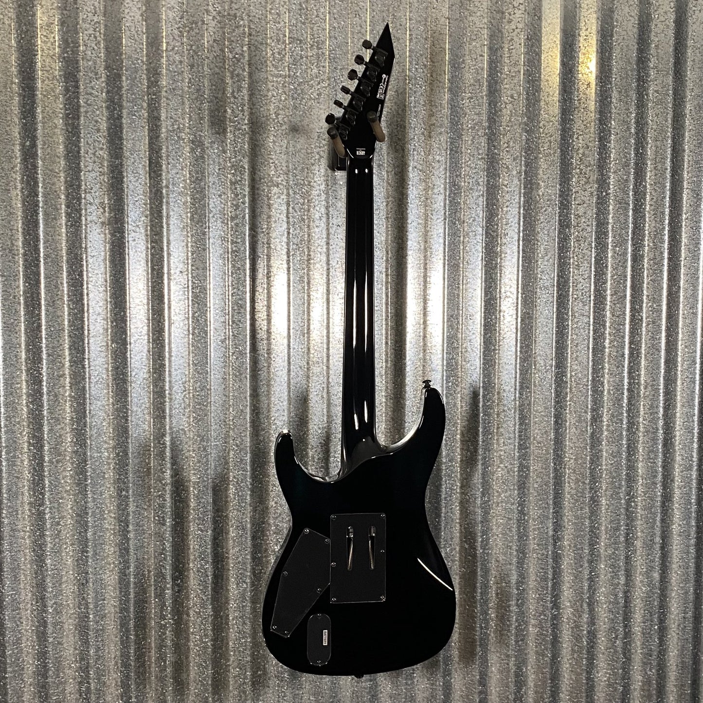 ESP LTD KH-602 Kirk Hammett EMG Black Guitar & Case #0568 Used