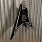 ESP LTD Alexi Laiho Sawtooth SE 20th Black White Pinstripe Guitar & Case USED #2045