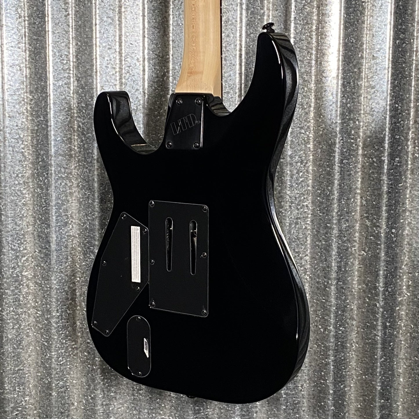 ESP LTD M-1000 Maple Black Guitar & Case #0502 Used