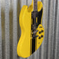 Westcreek Guitars Racer SG Offset Style Bumble-B Yellow #0028 Used