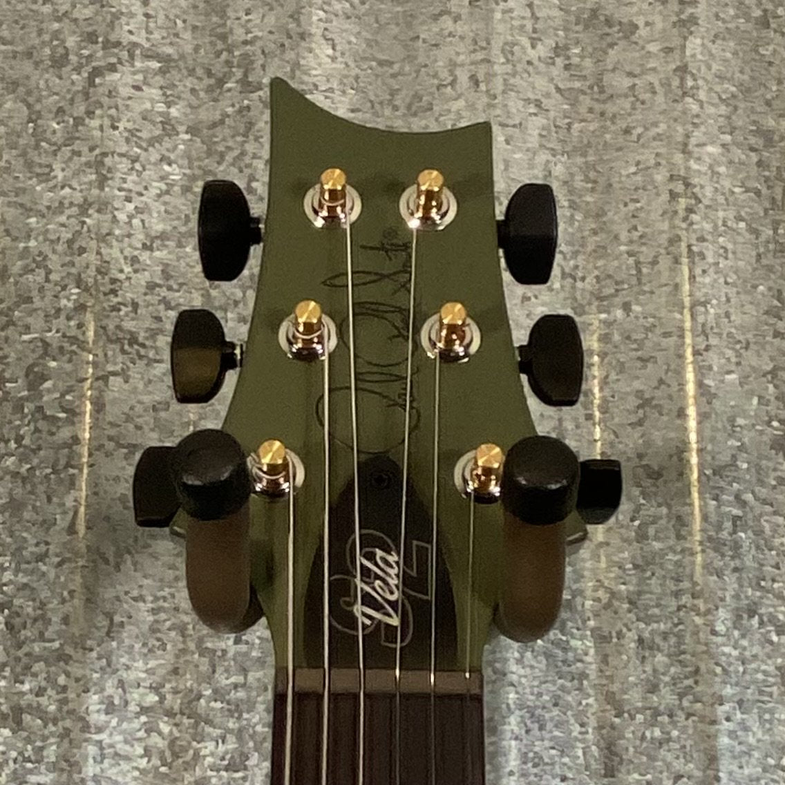 PRS Paul Reed Smith S2 Vela Matcha GreenSemi Hollow Guitar & Bag #5131