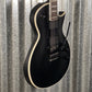 ESP LTD EC-1000 FR Floyd Rose Black Satin EMG Guitar EC1000FRBLKS #1106 Used