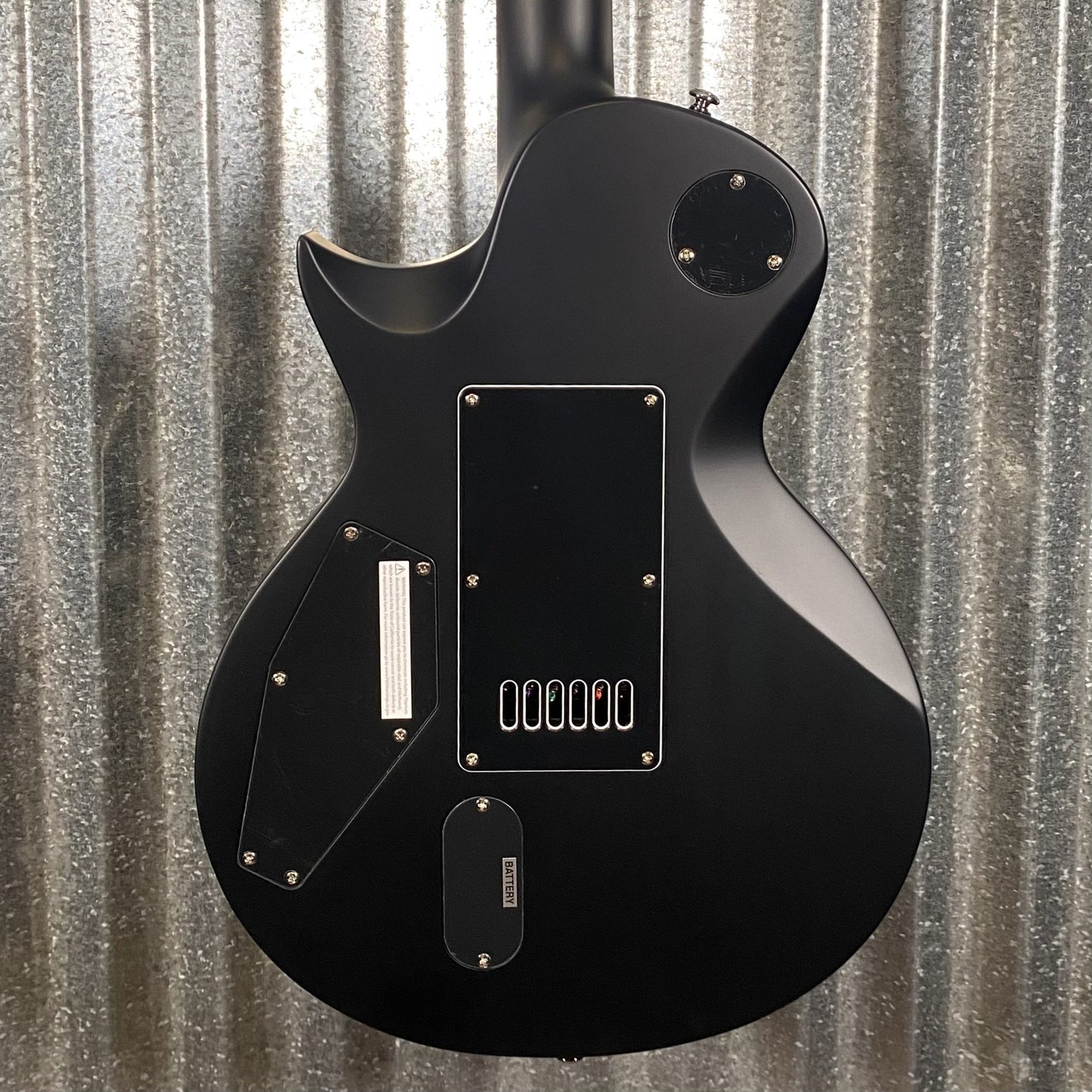 ESP LTD EC-1000 ET Evertune Bold Binding Black Guitar EC1000ETBBBLKS #0331 Used