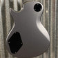 PRS Paul Reed Smith S2 Singlecut Semi Hollow Platinum Metallic Guitar & Case 2017 #6474 Used