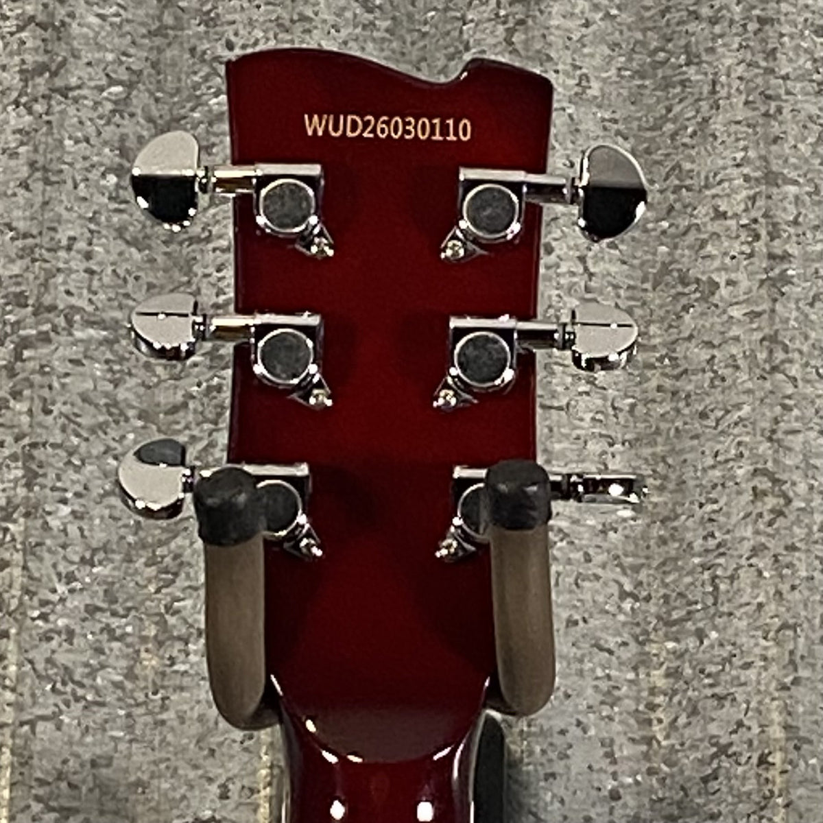 Westcreek Guitars Underdog LP Transparent Red Guitar #0110 Used