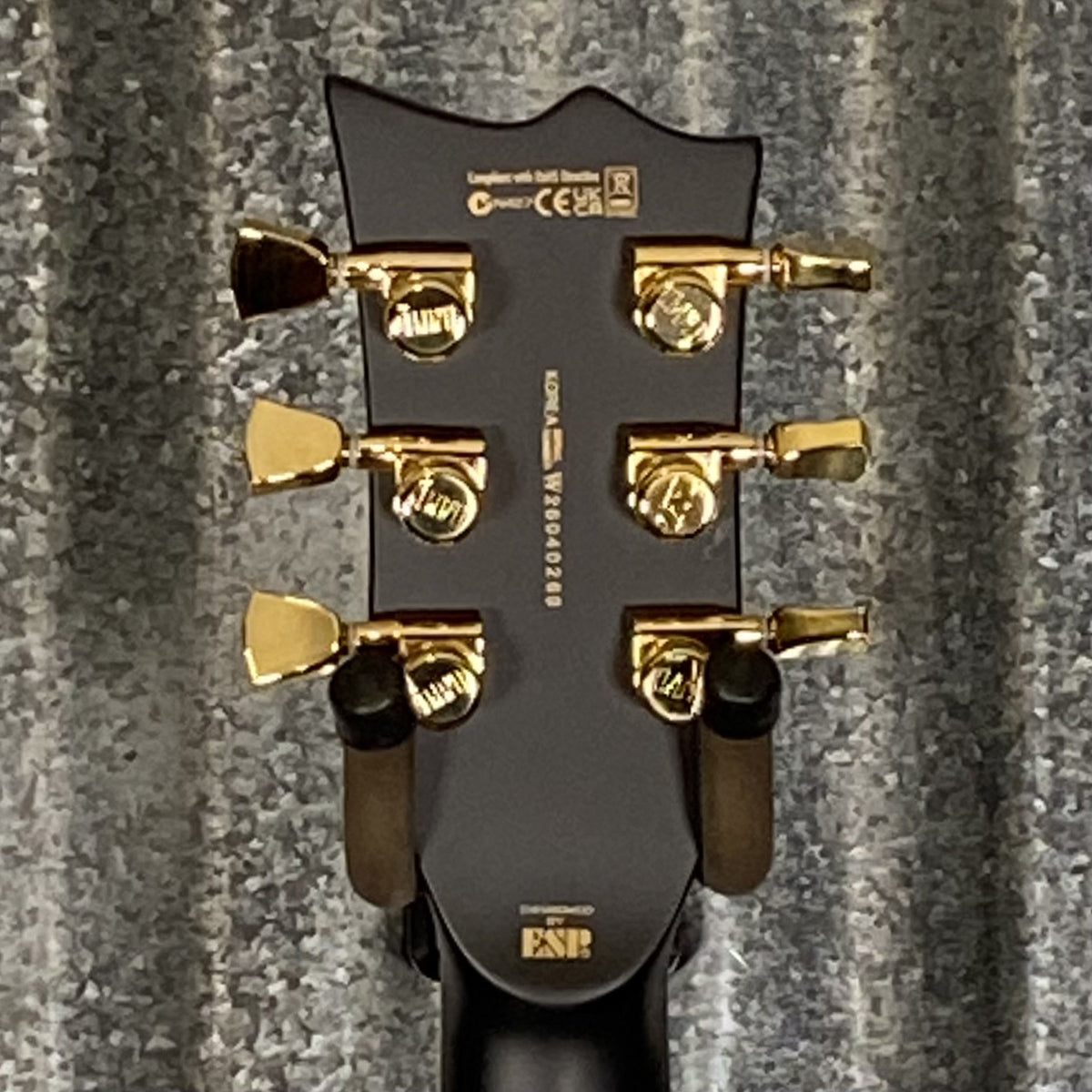 ESP LTD EC-1000 Vintage Black EMG Guitar EC1000VB #0269 Used