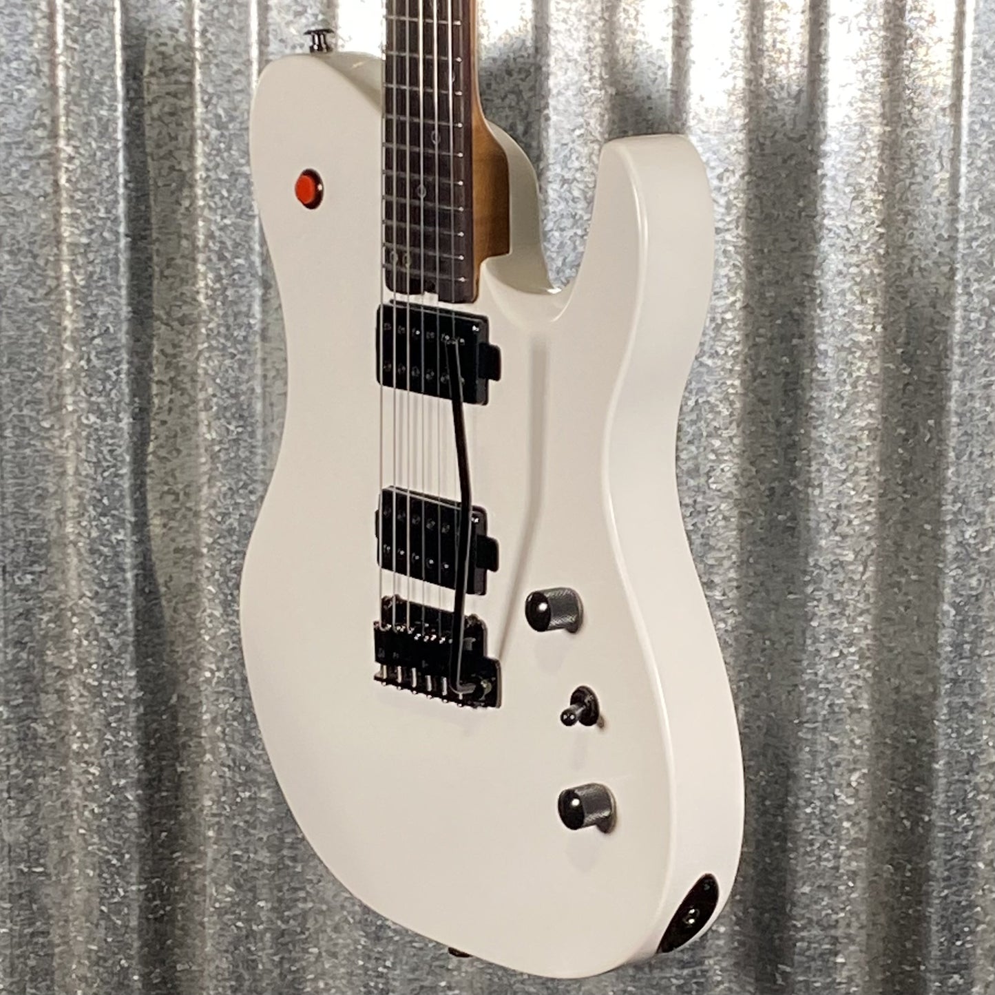 Westcreek Guitars Helyx T Style Dual Humbucker White Guitar #0087 Used