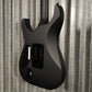 ESP LTD M-1007B 7 String Baritone Quilt Top Charcol Burst Guitar #3137 Used