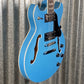 Westcreek Guitars 333 Semi Hollow Body Double Cutaway Blue #0087 Used