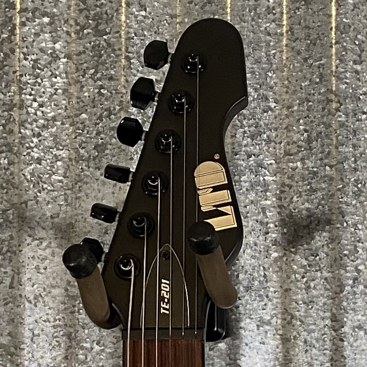 ESP LTD TE-201 Black Satin Guitar TE201BKS #7590 Used