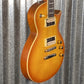 ESP LTD EC-1000T Flame Top Honey Burst Satin Fluence Guitar EC1000TFMHBSF #2180 Used