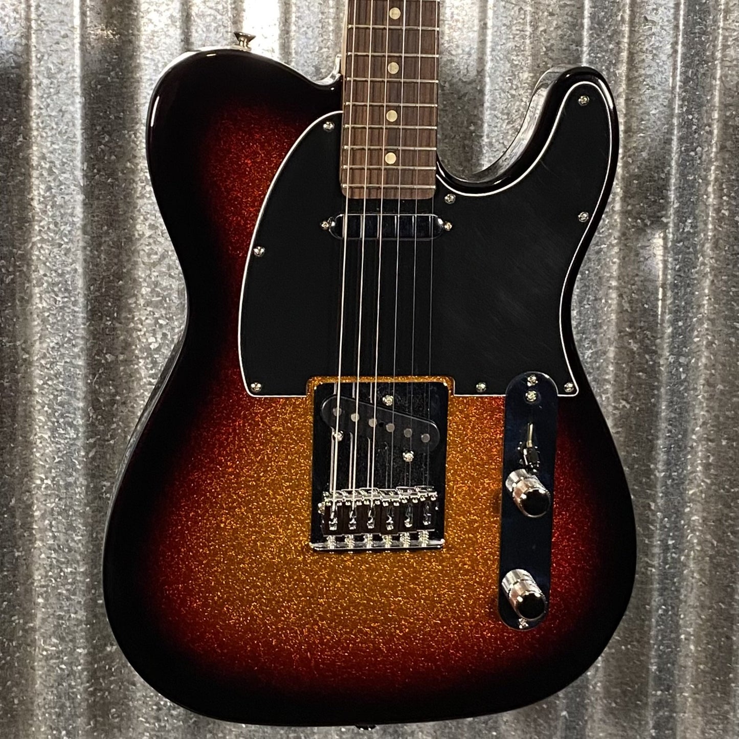Fender LTD Ed Player II Telecaster Sparkle 3 Tone Sunburst Guitar & Bag #6811 Used