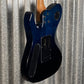 Westcreek Guitars Helyx T Style Dual Humbucker Ocean Vortex Blue Guitar #0019 Used