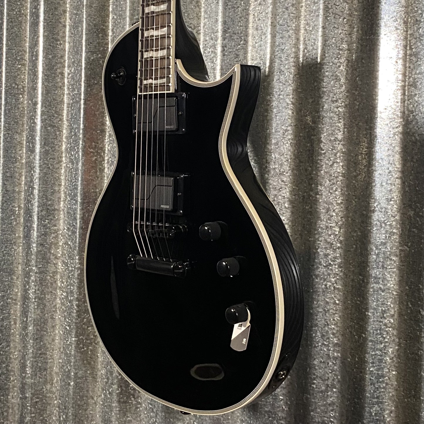 ESP LTD EC-1000S Gloss Black Fluence Guitar & Case #0581 Used